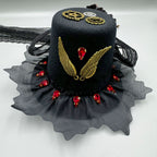 Lolita Gear Wings Hat Lace Hair Clip L4681