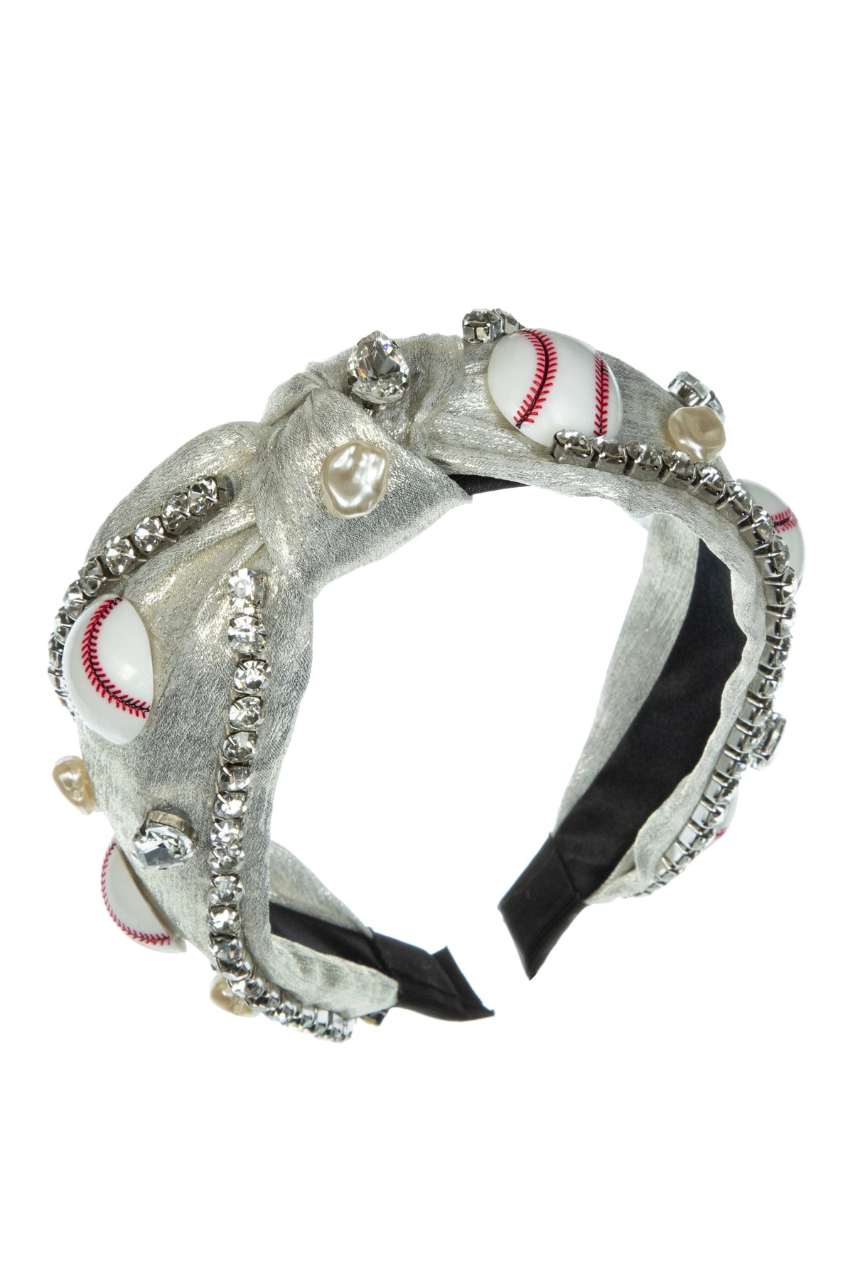Tennis Rhinestone Fabric Headband L4693