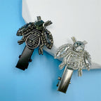 Bee Rhinestone Duckbilled Clip L4710