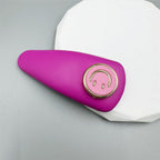 Smiling face FushiaTeardrop Hair Pin L4719