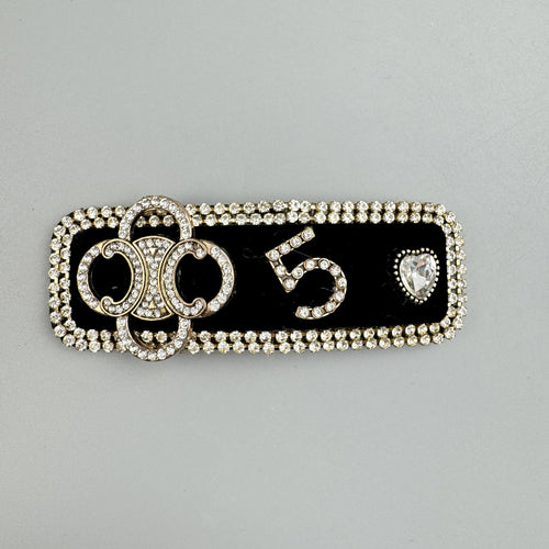 5 Rhinestone Hair Clip L4738