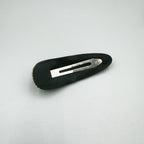 Baseball Heart Rhinestone Teardrop Hair Pin L4746