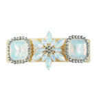 Snowflake Rhinestone Acrylic Hair Frenchbarrette L4768