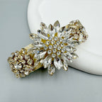 Sunflower Rhinestone Acrylic Hair Frenchbarrette L4771