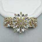 Sunflower Rhinestone Acrylic Hair Frenchbarrette L4771