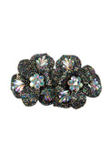 Floral Rhinestone Hair Beret L4777
