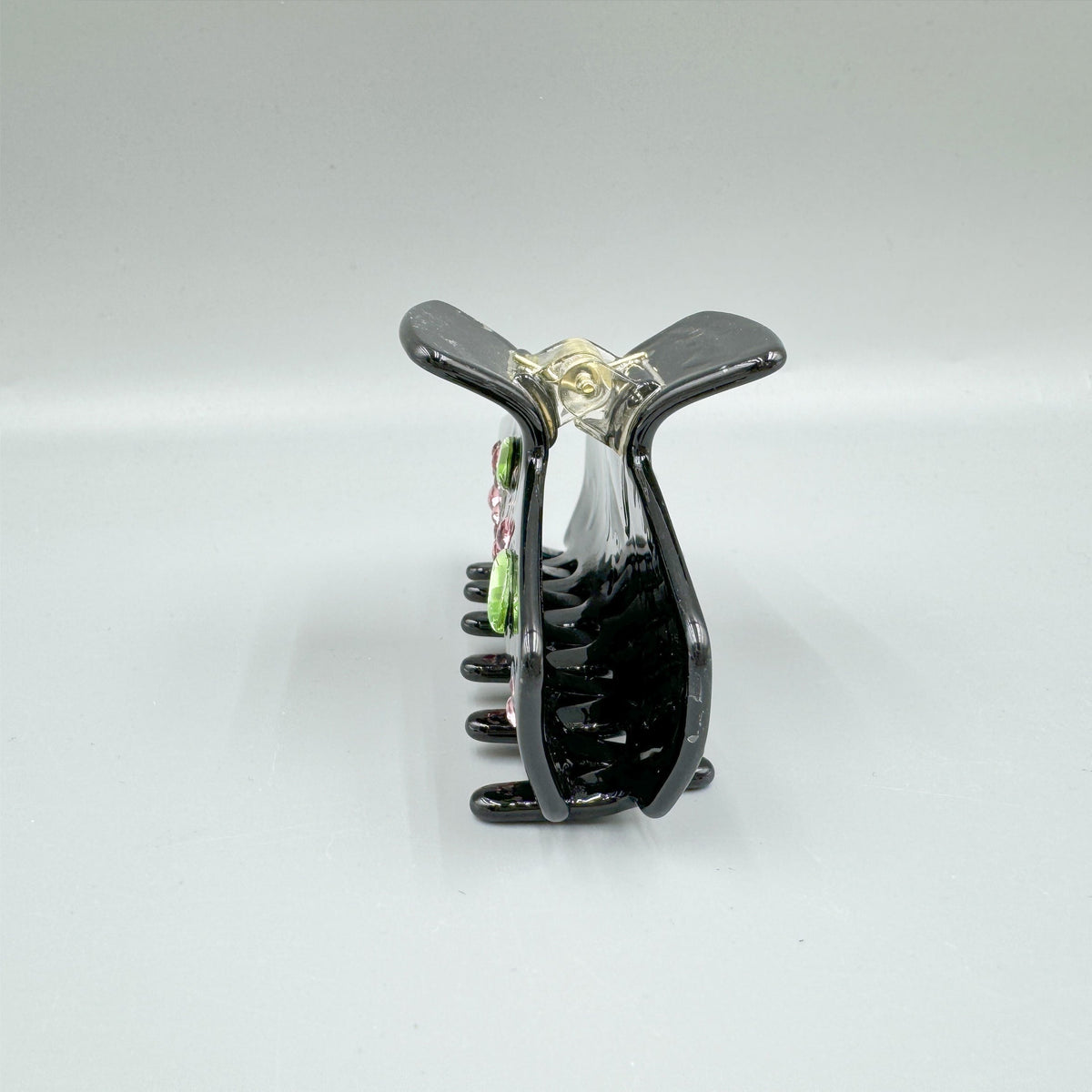 Cherry Rhinestone Acrylic Hair Clip L4809