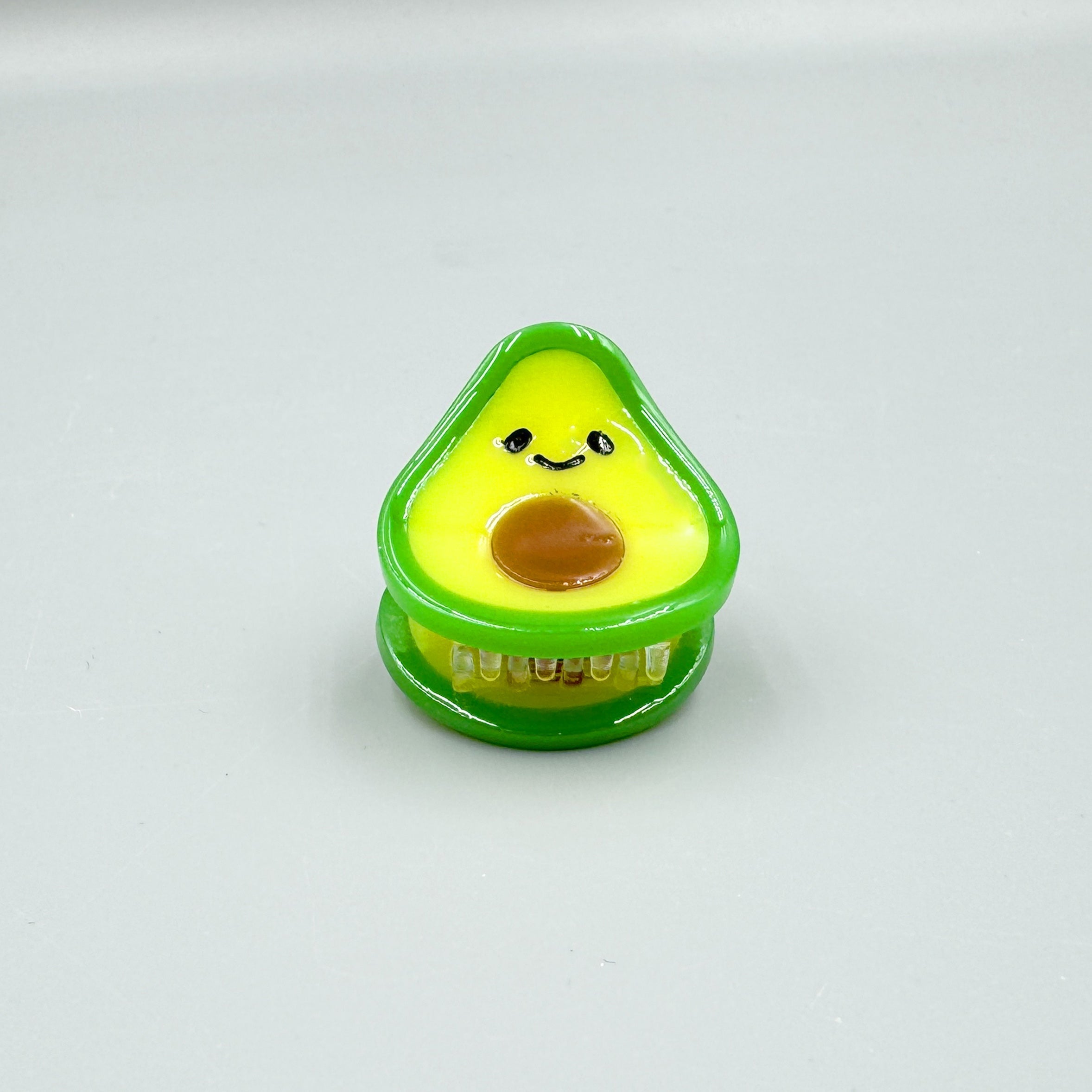 Avocado Acrylic Hair Clip L4823