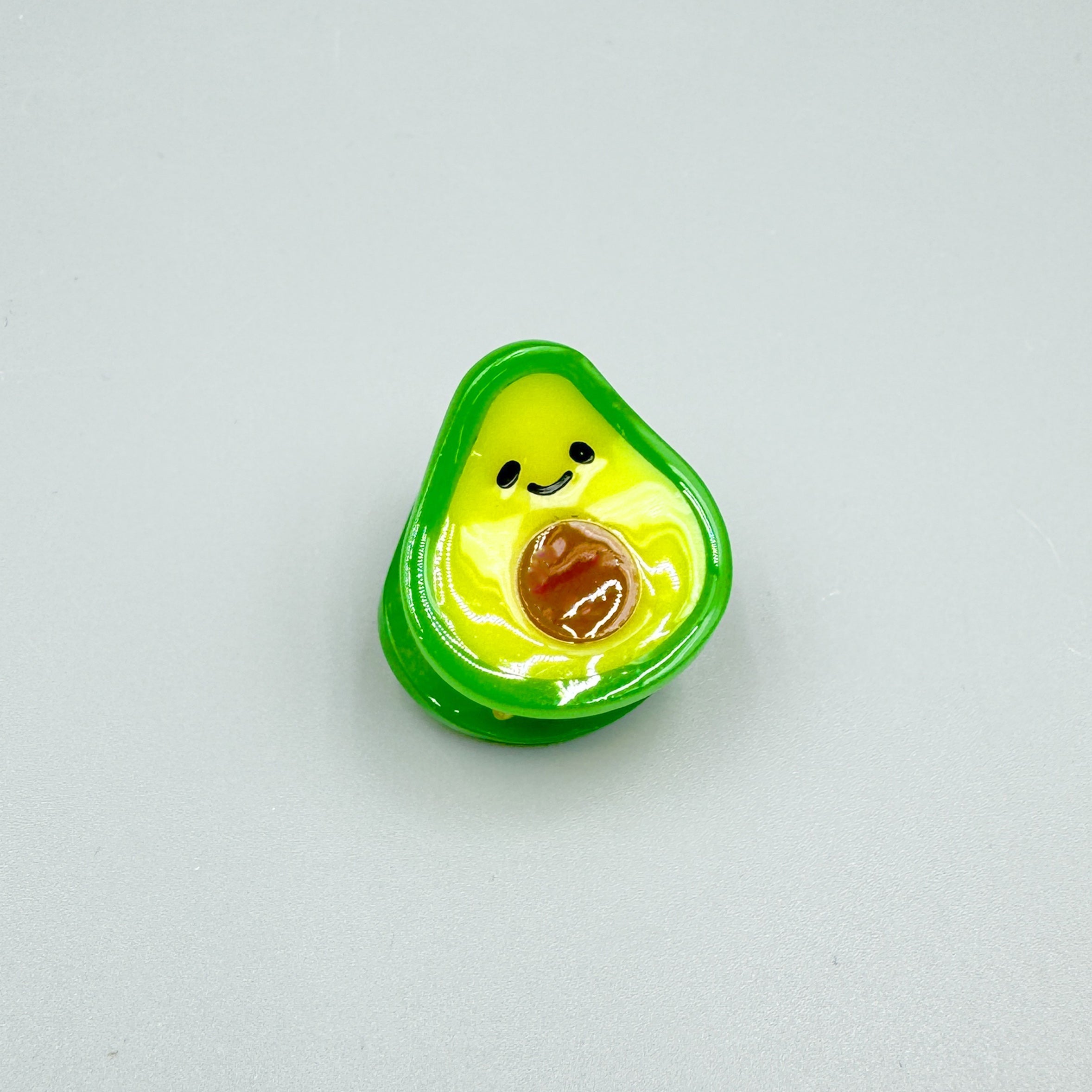 Avocado Acrylic Hair Clip L4823