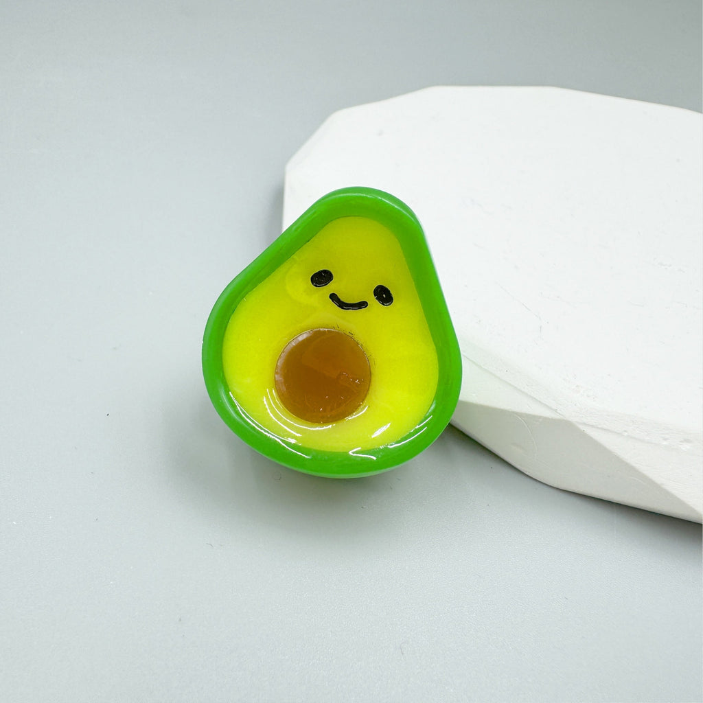 Avocado Acrylic Hair Clip L4823