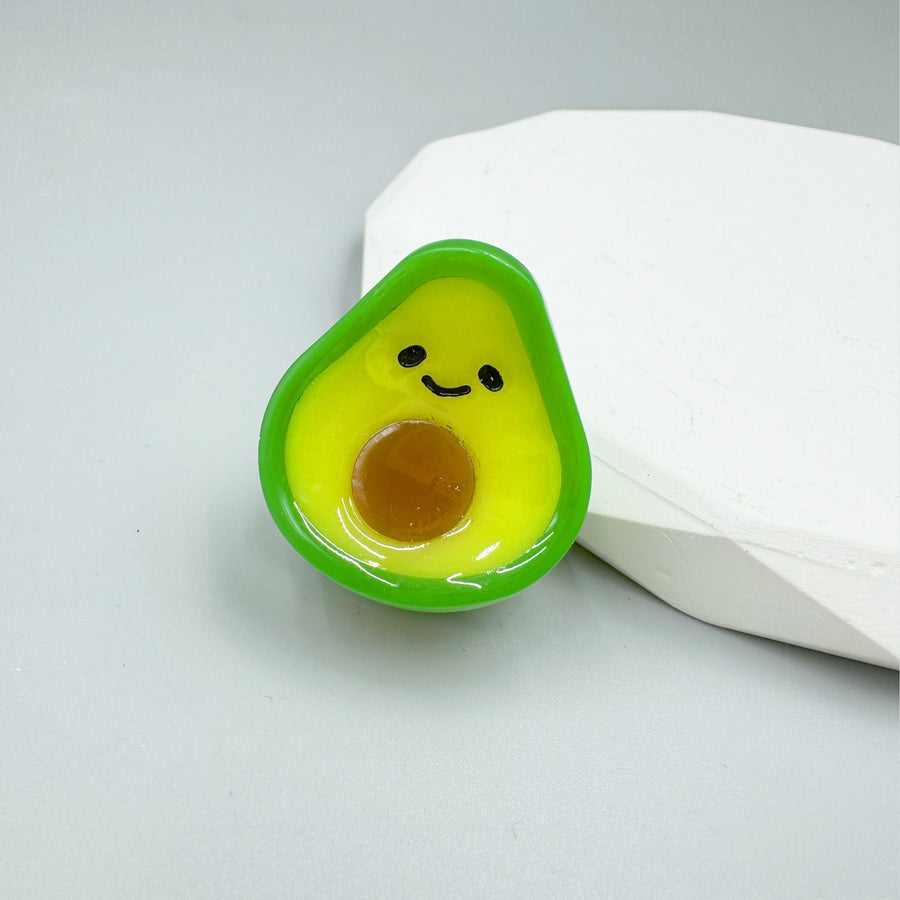 Avocado Acrylic Hair Clip L4823