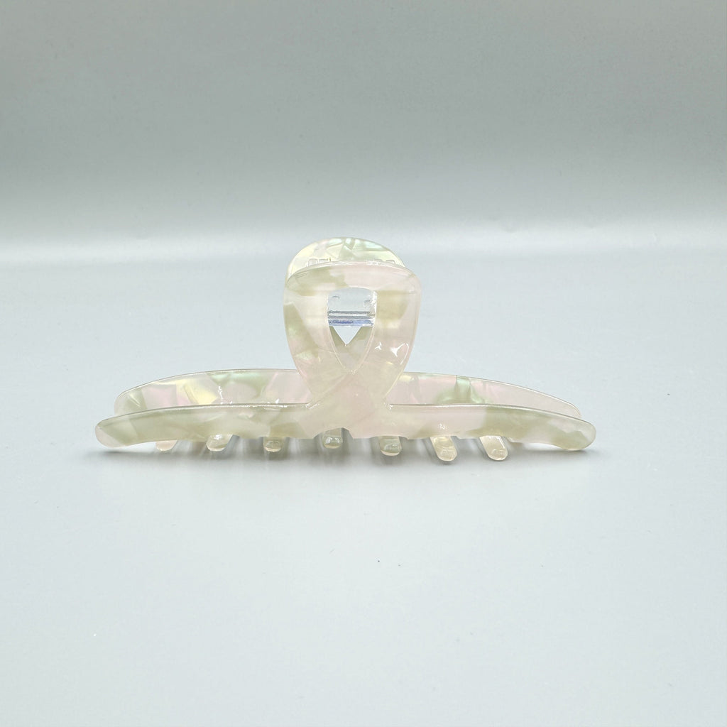 Cross Acrylic Hair Clip L4830