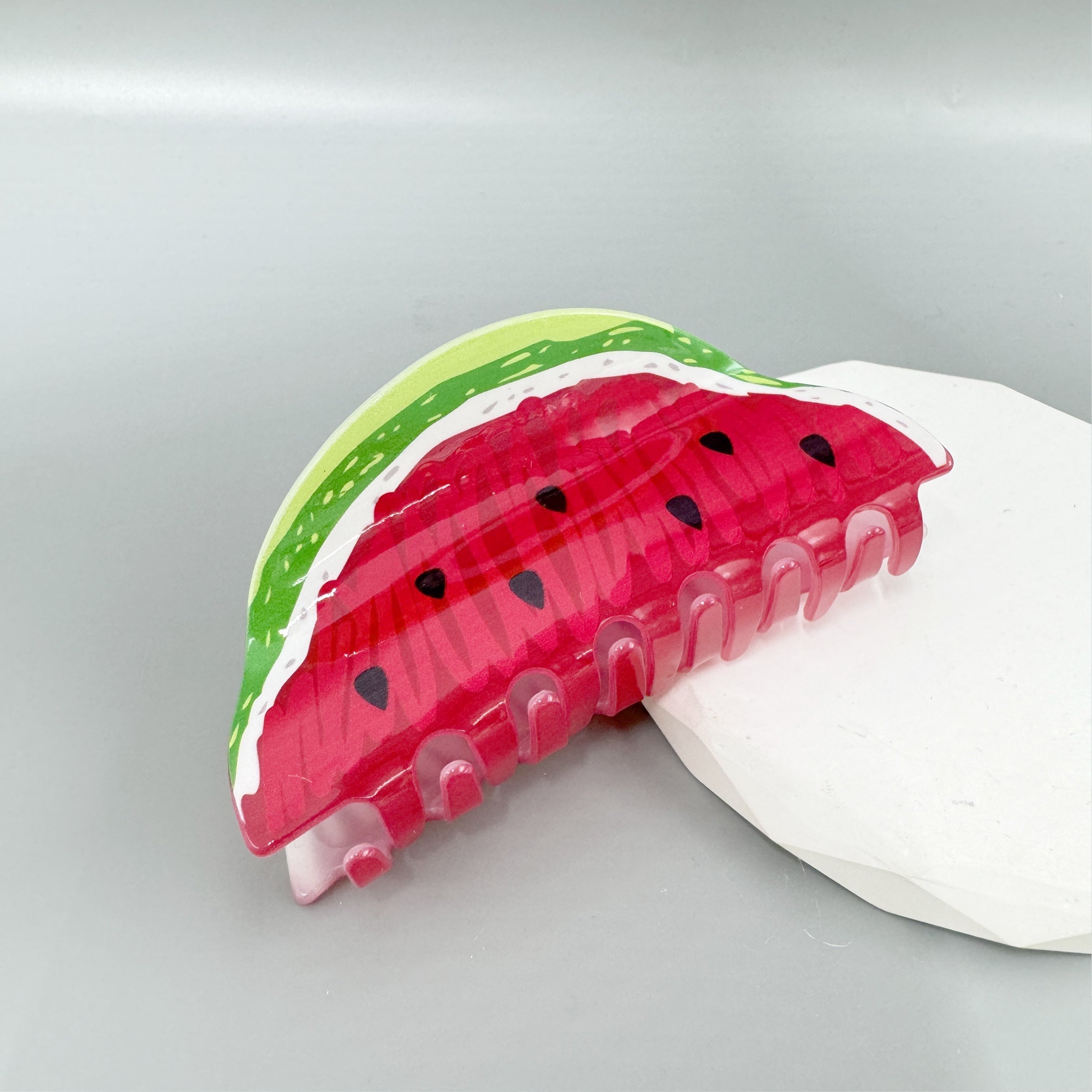 Watermelon Acrylic Hair Clip L4842