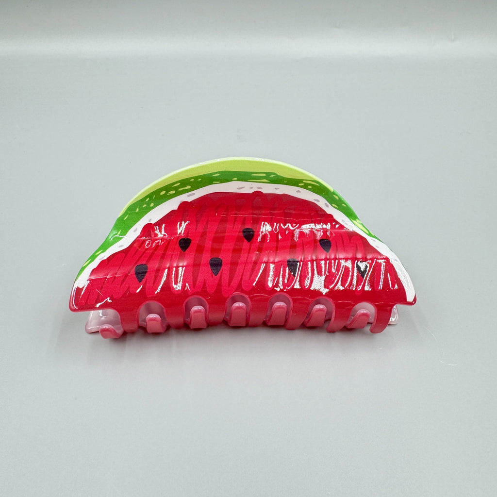 Watermelon Acrylic Hair Clip L4842
