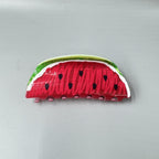Watermelon Acrylic Hair Clip L4842