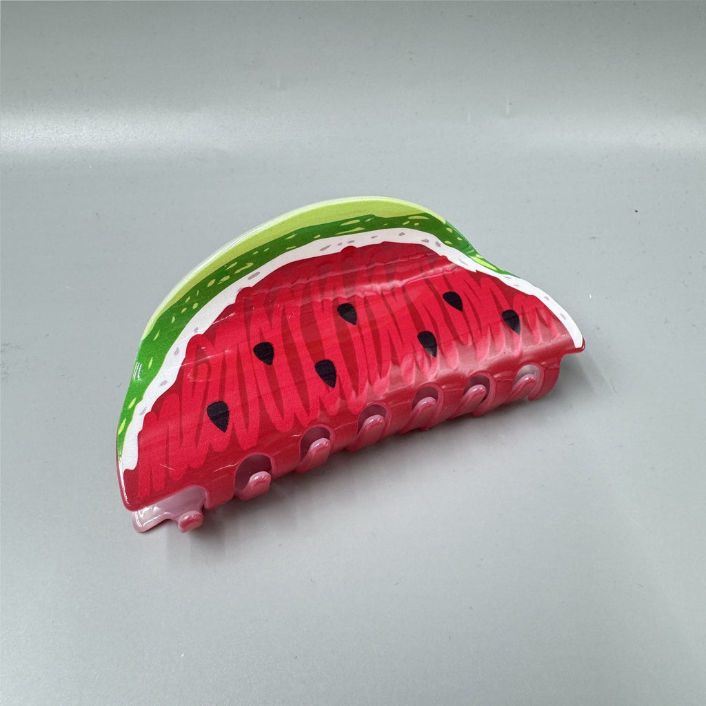 Watermelon Acrylic Hair Clip L4842