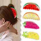 Watermelon Acrylic Hair Clip L4842
