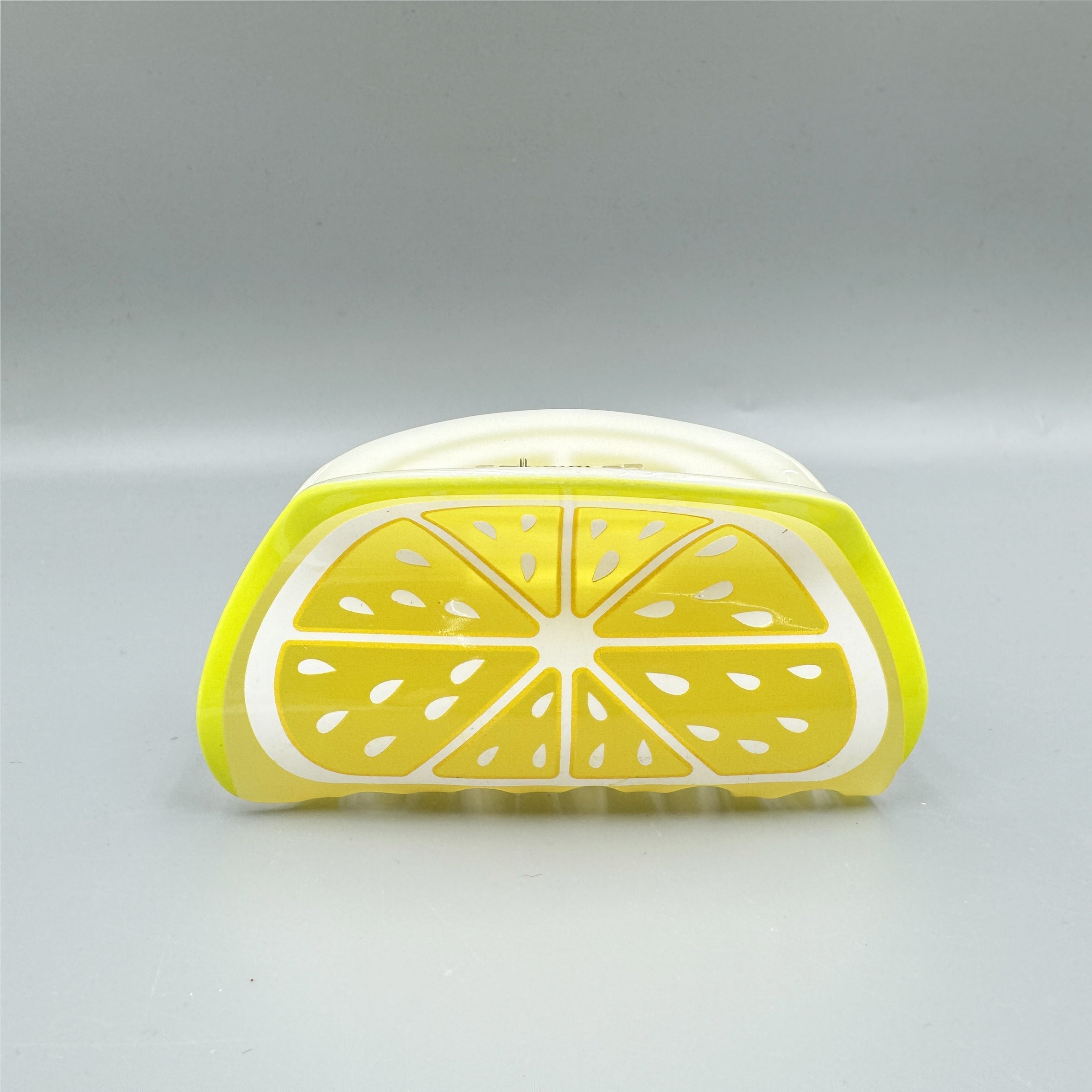 Lemon Acrylic Hair Clip L4843