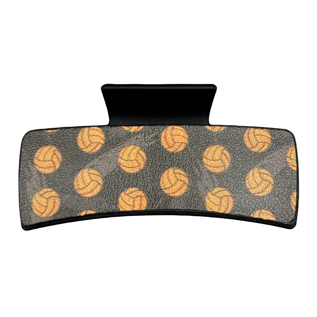 Volleyball Acrylic Hair Clip L4851