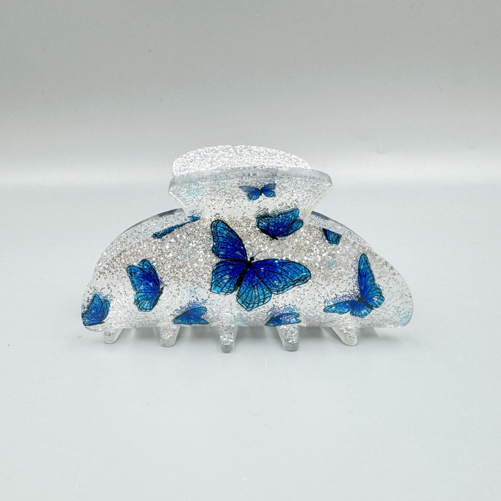 Butterfly Acrylic Hair Clip L4854
