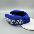 GAMEDAY Seed Beads Knotted Fabric Headband L4863