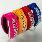 GAMEDAY Seed Beads Knotted Fabric Headband L4863
