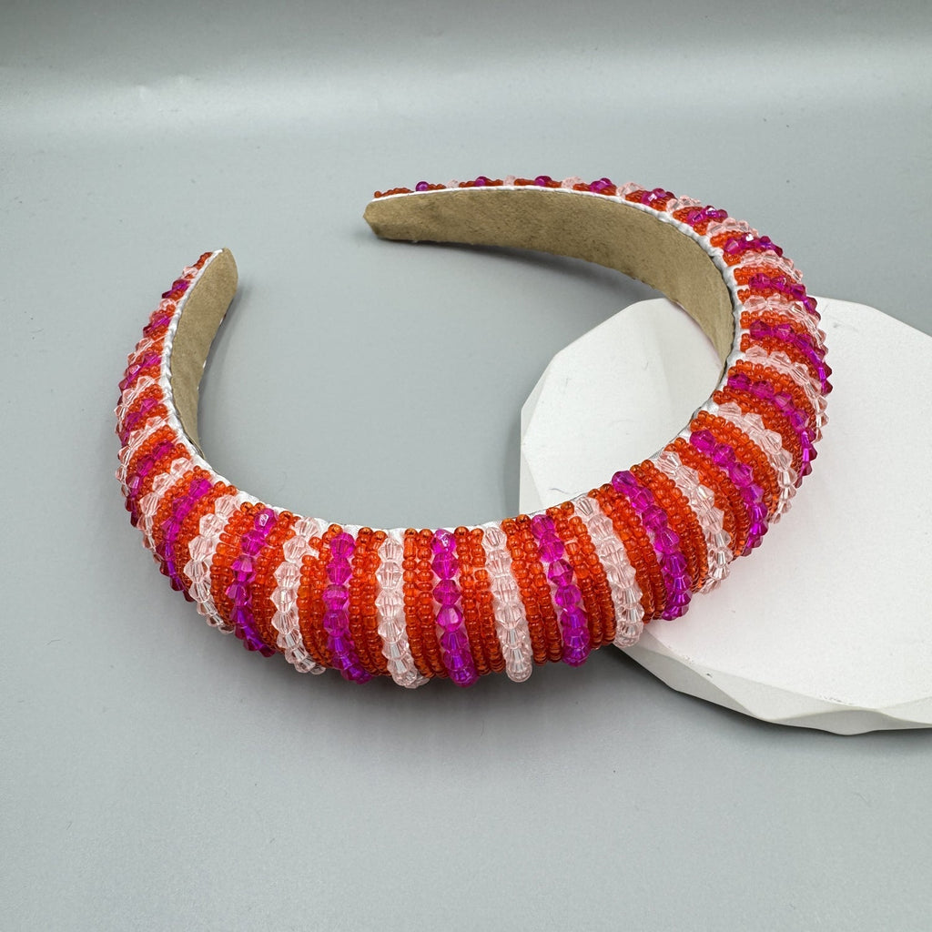 Crystal Beaded Headband L4864
