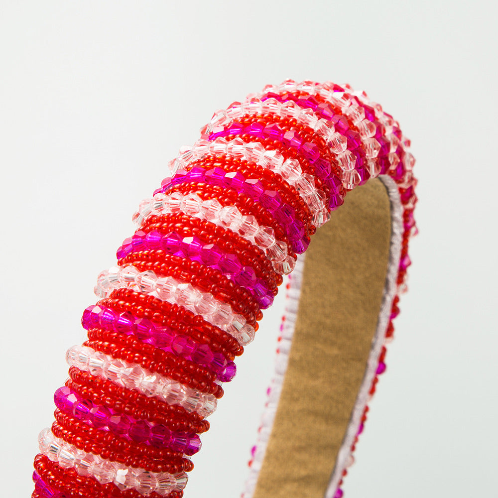 Crystal Beaded Headband L4864