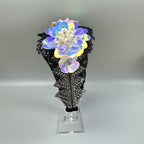Baroque Pearl Floral Beads Chain Fabric Headband L4881