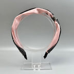 Handmade Bow Seed Bead Fabric Headband L4885