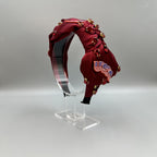 American Flag Rhinestone Fabric Headband L4886