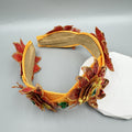 Bohemia Embroidered Flower Rhinestone Headband L4893