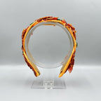 Bohemia Embroidered Flower Rhinestone Headband L4893