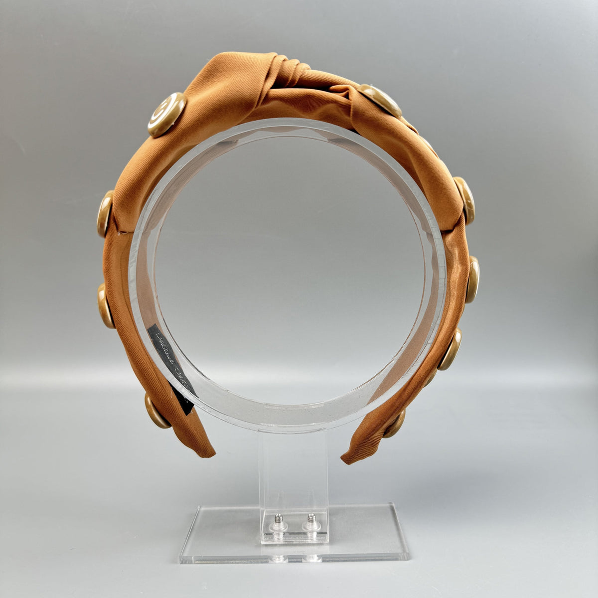 Smiley Face Knotted Fabric Headband L4899