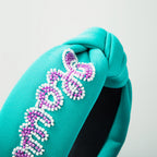 Howdy Handmade Crystal Beaded Headband L4903