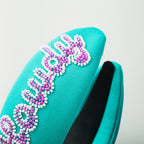 Howdy Handmade Crystal Beaded Headband L4903