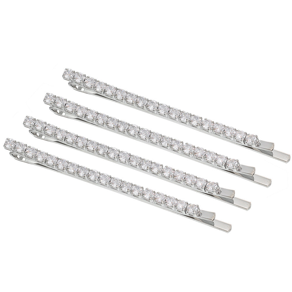 Cubic Zirconia Bobby Hair Clip L4951