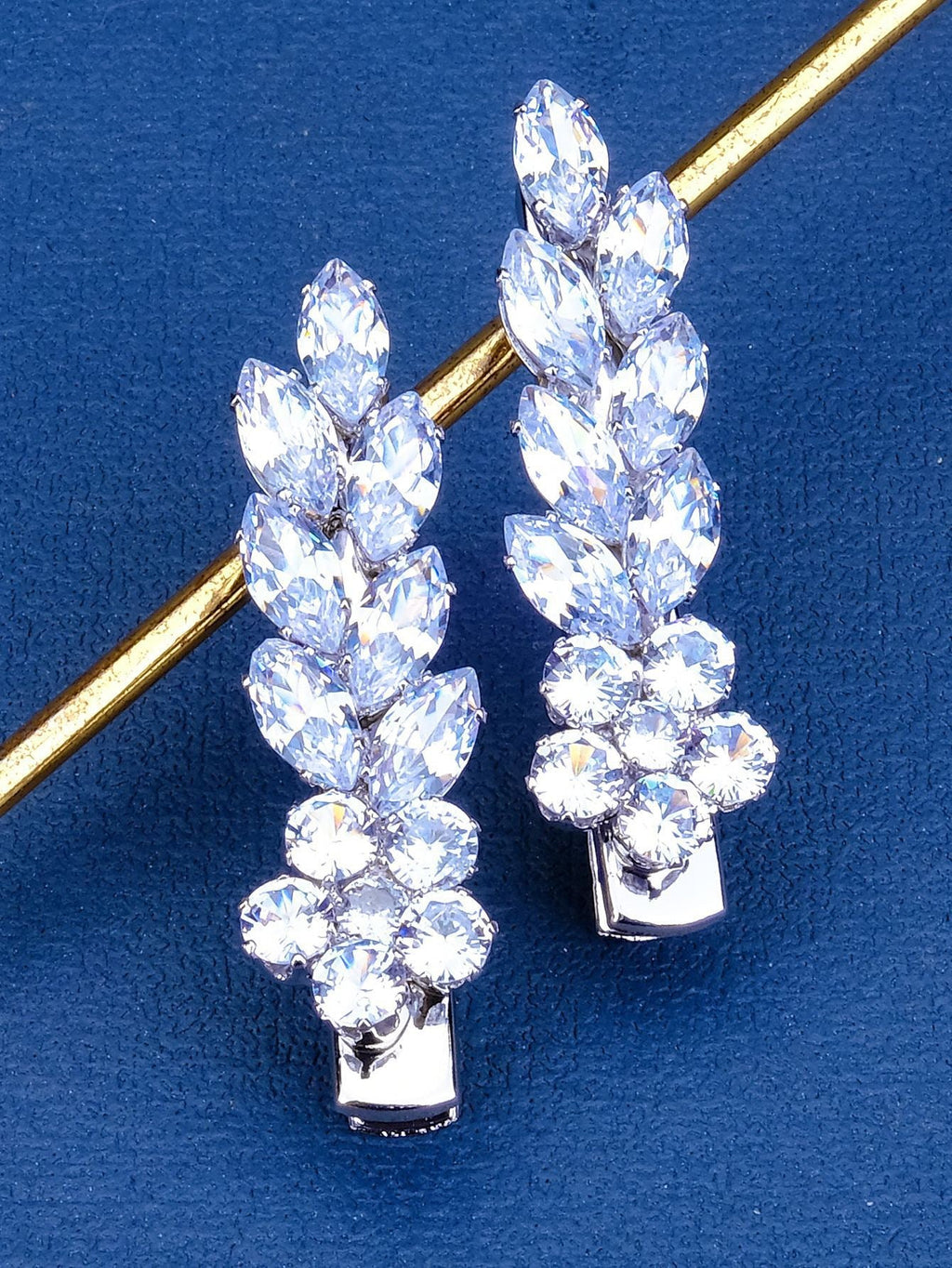 Cubic Zirconia Hair Clip L4961