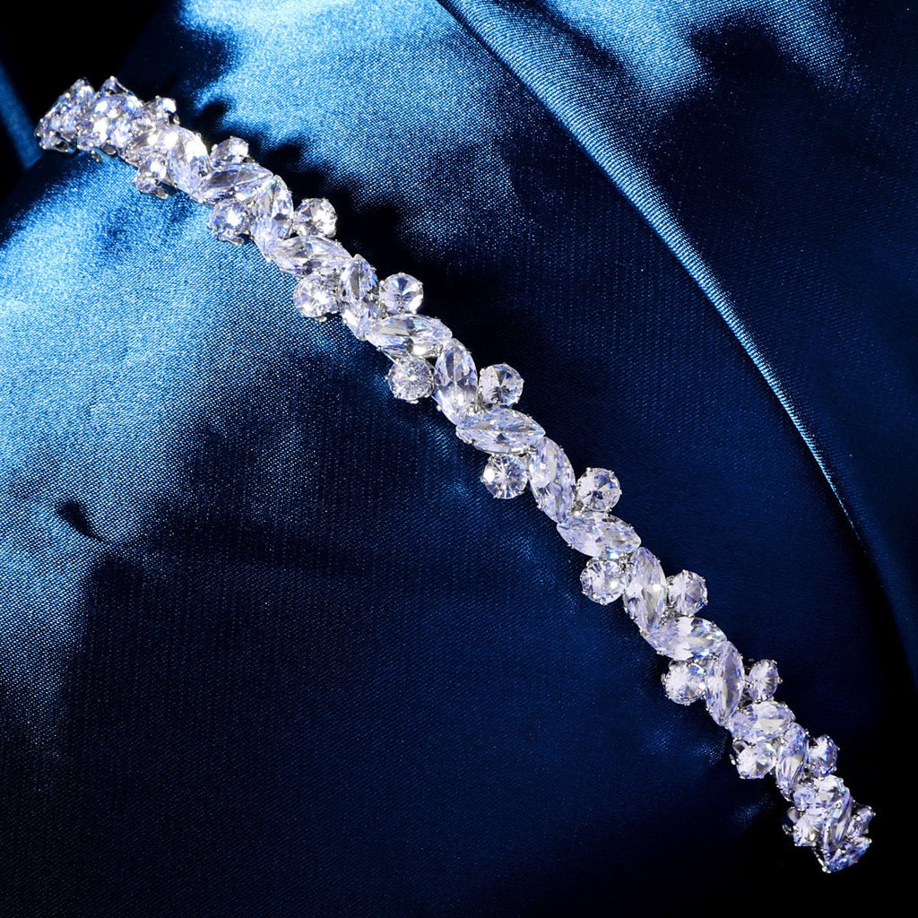 Cubic Zirconia Hairband L4963