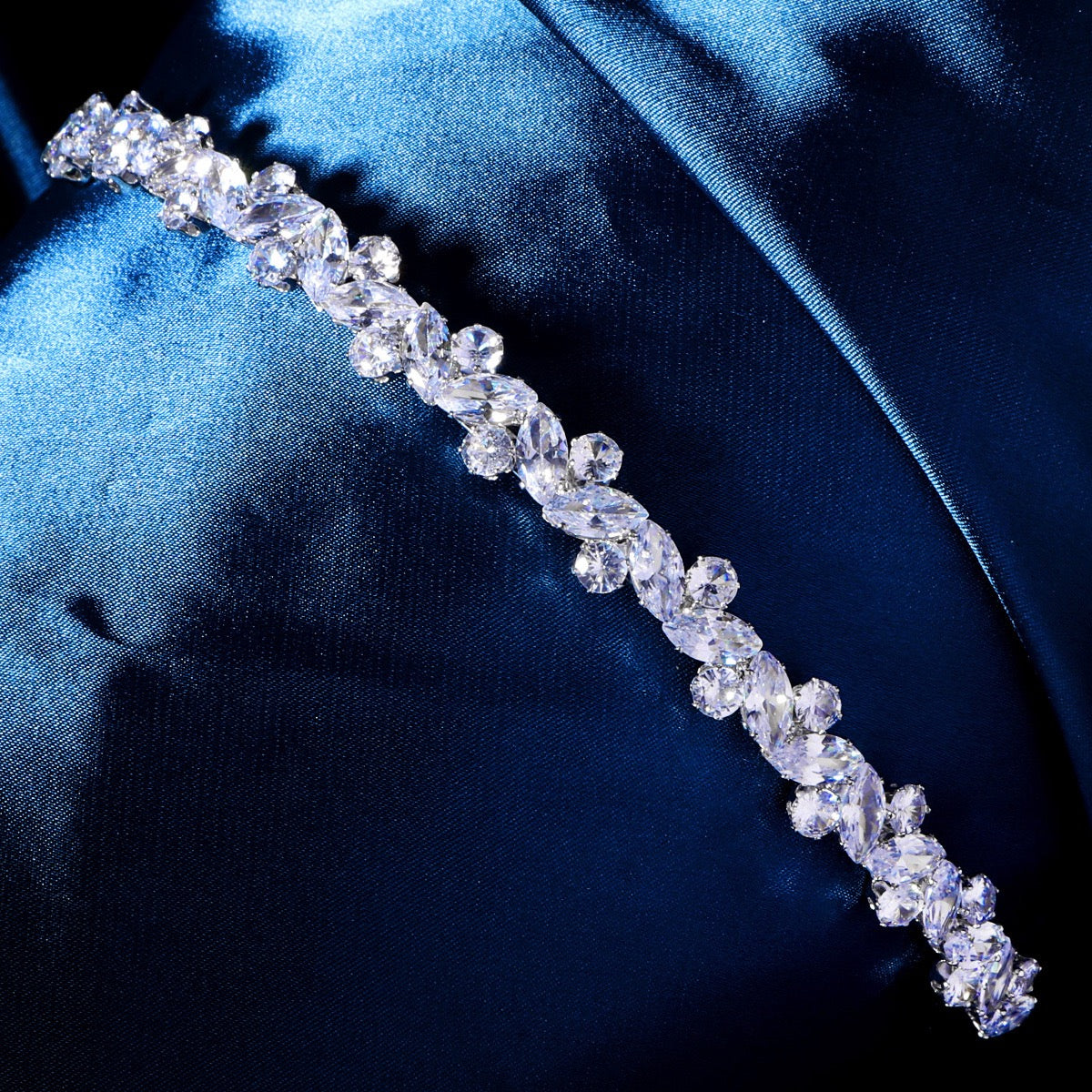 Cubic Zirconia Hairband L4963