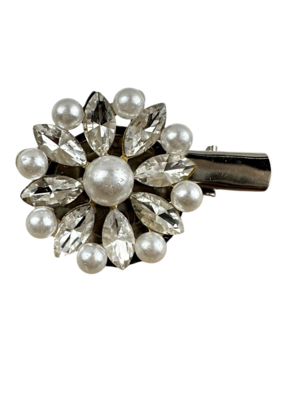 FLower Crytal Rhinestone Hair Pin L4975