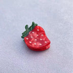 Strawberry Acrylic Mini Hair Clip L4986