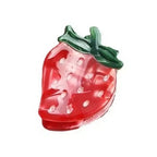 Strawberry Acrylic Mini Hair Clip L4986