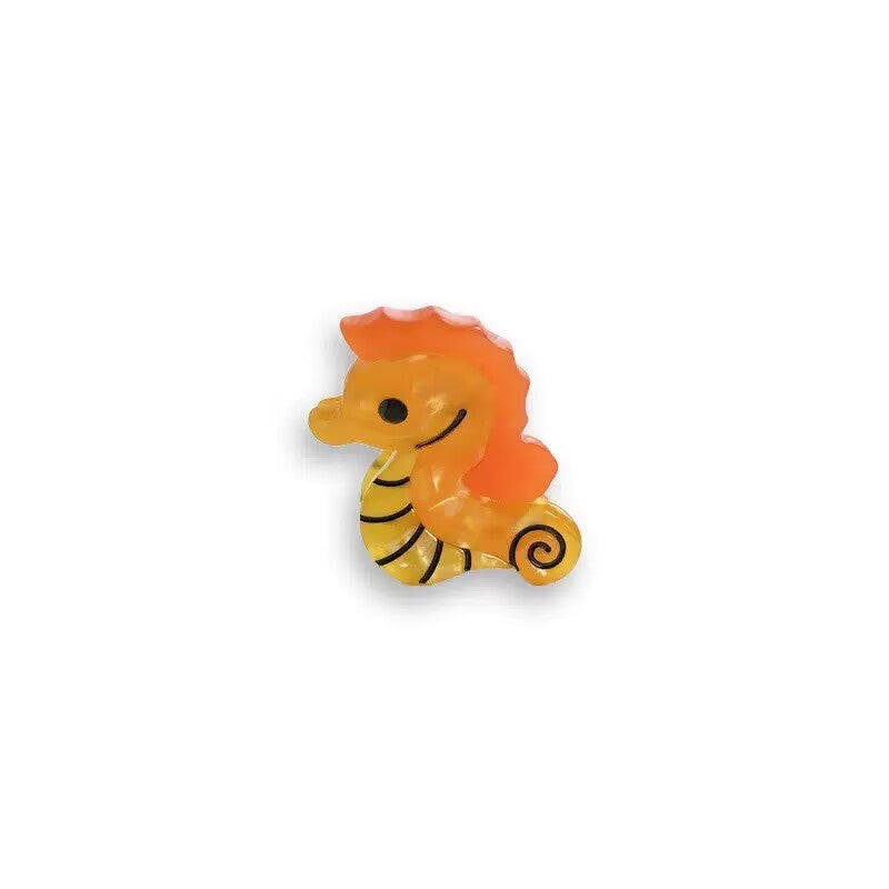 Baby Seahorse Acrylic Hair Clip L4988