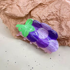 Grape Acrylic Hair Clip L4998