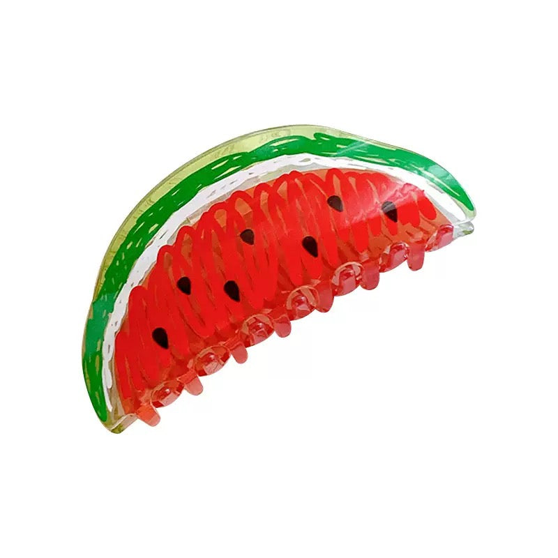 Watermelon Acrylic Hair Clip L5018