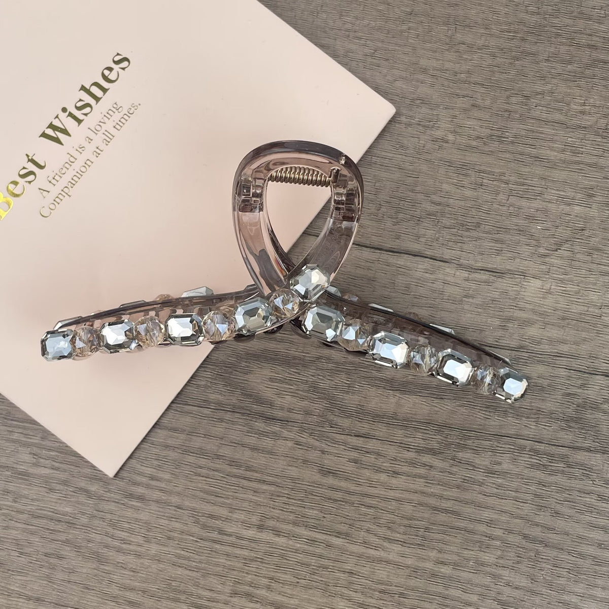 Simple Acrylic Hair Clip L5044
