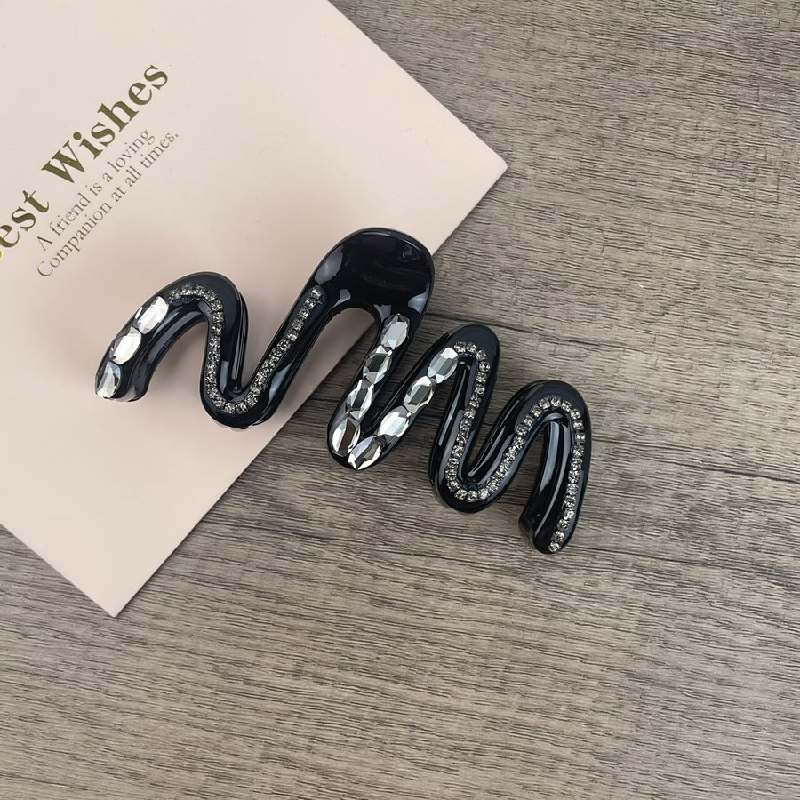 Wave Acrylic Hair Clip L5057