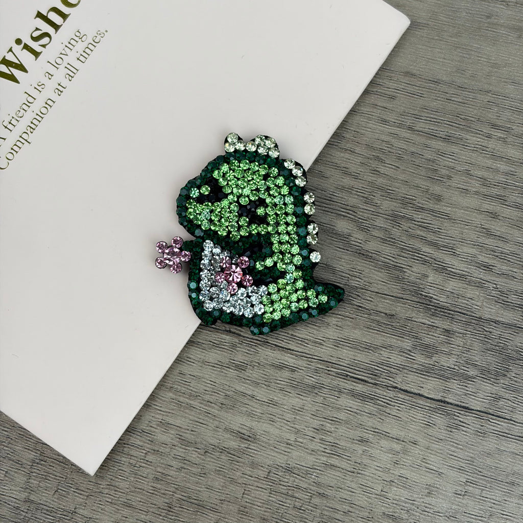 Dinosaur Cystal Alloy Hair Clip L5105