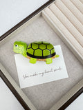 Turtle Acrylic Hair Clip L5134